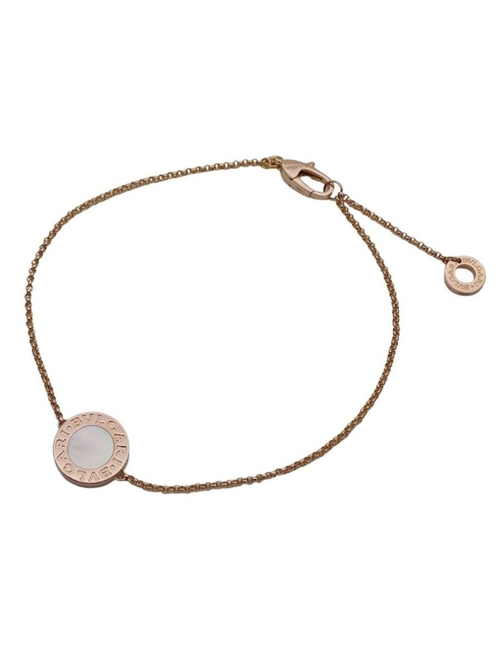 Bvlgari Bracelet Mother of Pearl Pink Gold ML